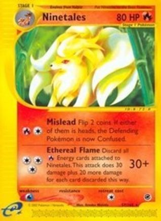 Ninetales (57) 057 - Expedition Reverse Holofoil - Rare