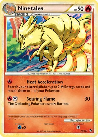Ninetales - 020/95 - Unleashed Normal