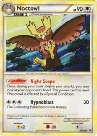 Noctowl HGSS06 - HGSS Promos Holofoil - Promo