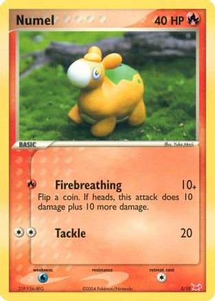 Numel (5/10) - EX Trainer Kit 1 Latias & Latios - Common