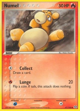 Numel (57/106) - Emerald Reverse Holofoil - Common