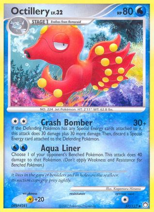 Octillery (57/123) - Mysterious Treasures Reverse Holofoil - Uncommon
