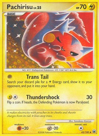 Pachirisu (43/100) - Majestic Dawn - Uncommon