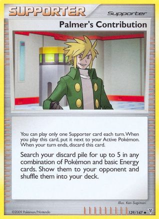 Palmer's Contribution (139/147) - Supreme Victors - Uncommon
