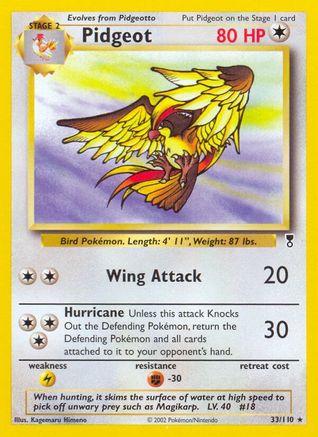 Pidgeot 033/110 - Legendary Collection Normal - Rare