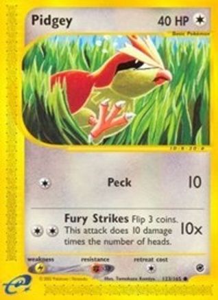 Pidgey 123 - Expedition Normal - Common