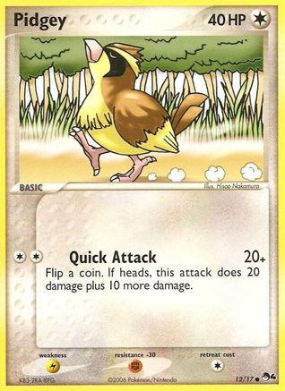 Pidgey - 012/17 - POP Series 4 Normal