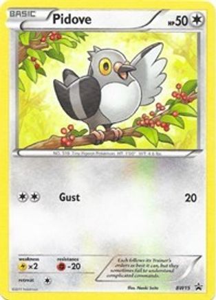 Pidove BW15 - Black and White Promos Normal - Rare