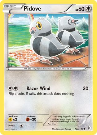 Pidove - 123/149 - Boundaries Crossed Reverse Holofoil