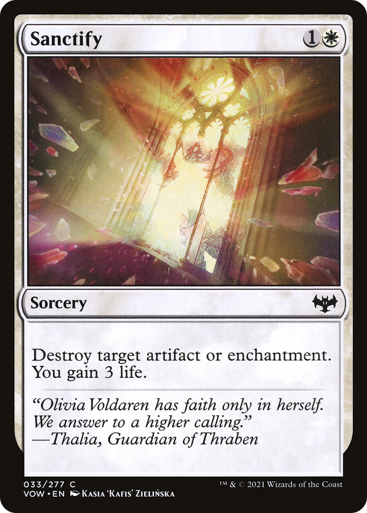Sanctify (VOW-033) - Innistrad: Crimson Vow