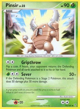 Pinsir (75/147) - Supreme Victors Reverse Holofoil - Uncommon