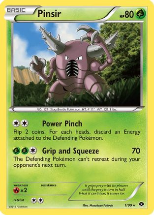 Pinsir 001 - Next Destinies Normal - Rare