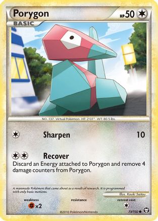 Porygon - 073/102 - Triumphant Normal