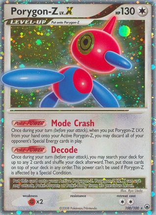 Porygon-Z LV.X (100/100) - Majestic Dawn Holofoil - Ultra Rare