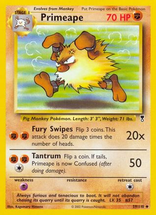 Primeape (59/110) - Legendary Collection - Uncommon