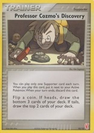 Professor Cozmo's Discovery 010 - EX Trainer Kit 2 Plusle & Minun Normal - Common