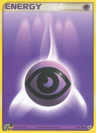 Psychic Energy 107/109 - Ruby and Sapphire Reverse Holofoil - Common