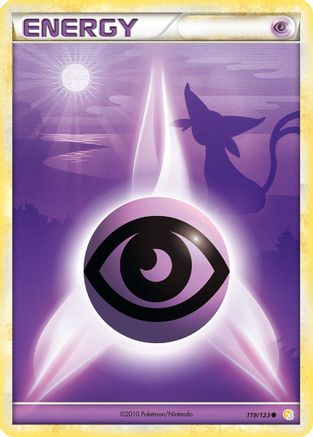 Psychic Energy 119/123 - HeartGold SoulSilver Normal - Common