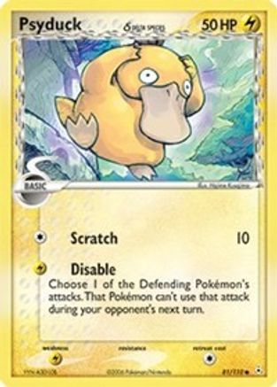 Psyduck (Delta Species) - 081/110 - Holon Phantoms Reverse Holofoil