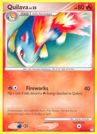 Quilava (60/123) - Mysterious Treasures - Uncommon