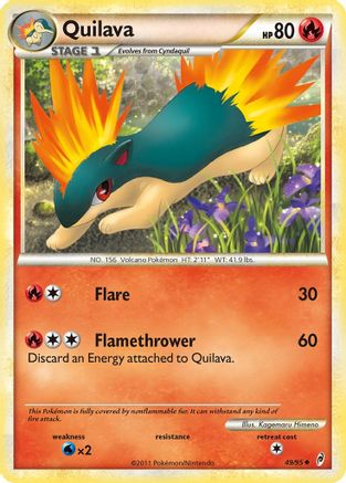 Quilava (49/95) - Call of Legends - Uncommon