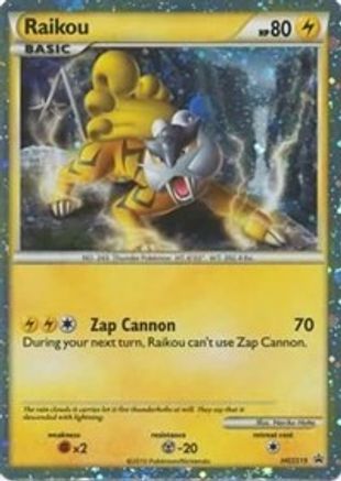 Raikou HGSS19 - HGSS Promos Holofoil - Promo
