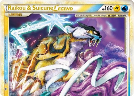 Raikou & Suicune Legend (Top) 092 - Unleashed Holofoil - Ultra Rare