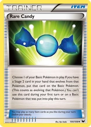 Rare Candy 100/108 - Dark Explorers Normal - Uncommon
