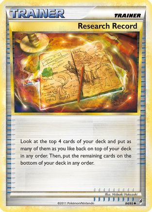 Research Record (84/95) - Call of Legends - Uncommon