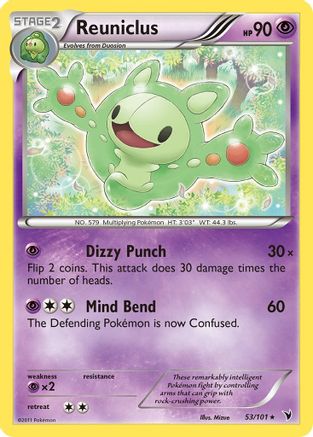 Reuniclus (53) - Noble Victories Reverse Holofoil