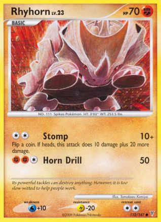 Rhyhorn (122/147) - Supreme Victors - Common