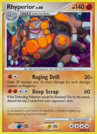 Rhyperior (10/147) - Supreme Victors Holofoil - Holo Rare