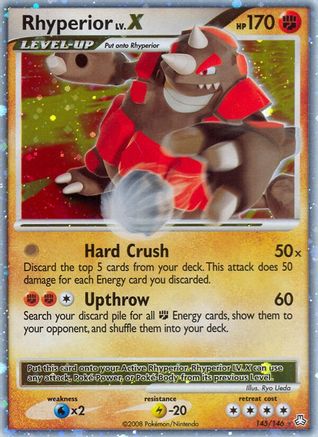 Rhyperior LV.X (145/146) - Legends Awakened Holofoil - Ultra Rare