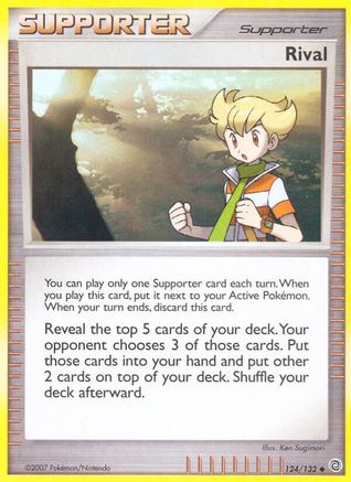 Rival (124/132) - Secret Wonders Reverse Holofoil - Uncommon