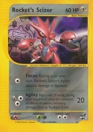 Rocket's Scizor (4/9) - Best of Promos - Promo