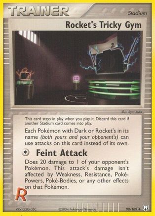 Rocket's Tricky Gym - 090/109 - Team Rocket Returns Normal