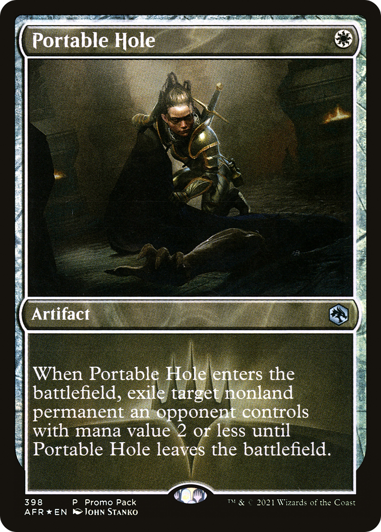 Portable Hole (PPAFR-398) - Adventures in the Forgotten Realms (Promo Pack)
