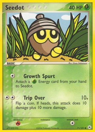 Seedot 071 - Hidden Legends Reverse Holofoil - Common