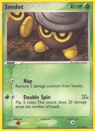Seedot - 060/108 - Power Keepers Reverse Holofoil