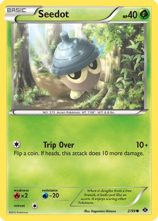Seedot 002 - Next Destinies Reverse Holofoil - Common