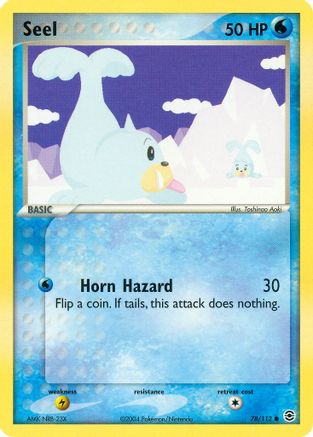 Seel - 078/112 - FireRed & LeafGreen Reverse Holofoil