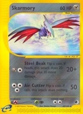 Skarmory (63) 063 - Expedition Reverse Holofoil - Rare