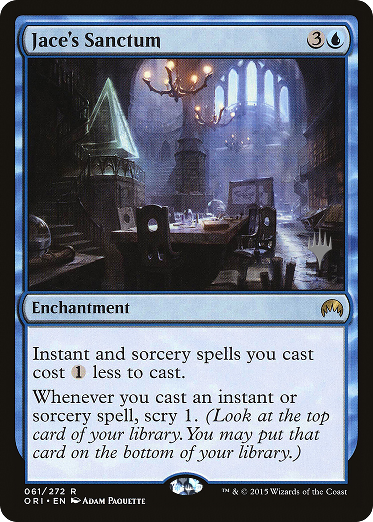 Jace's Sanctum (PPM21-61P) - Magic Origins Promos Foil (Promo Pack)