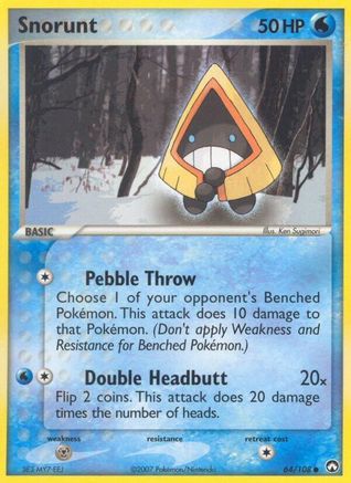 Snorunt - 064/108 - Power Keepers Normal