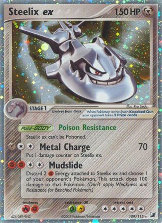 Steelix ex 109 - Unseen Forces Holofoil - Ultra Rare