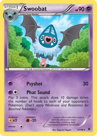 Swoobat (37/98) - Emerging Powers - Rare