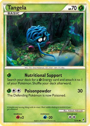 Tangela (72/95) - Call of Legends - Common