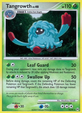Tangrowth - 010/99 - Arceus Reverse Holofoil