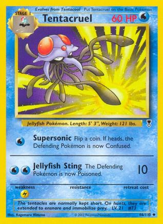 Tentacruel 066/110 - Legendary Collection Reverse Holofoil - Uncommon