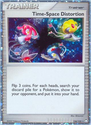 Time-Space Distortion (124/123) - Mysterious Treasures Holofoil - Holo Rare